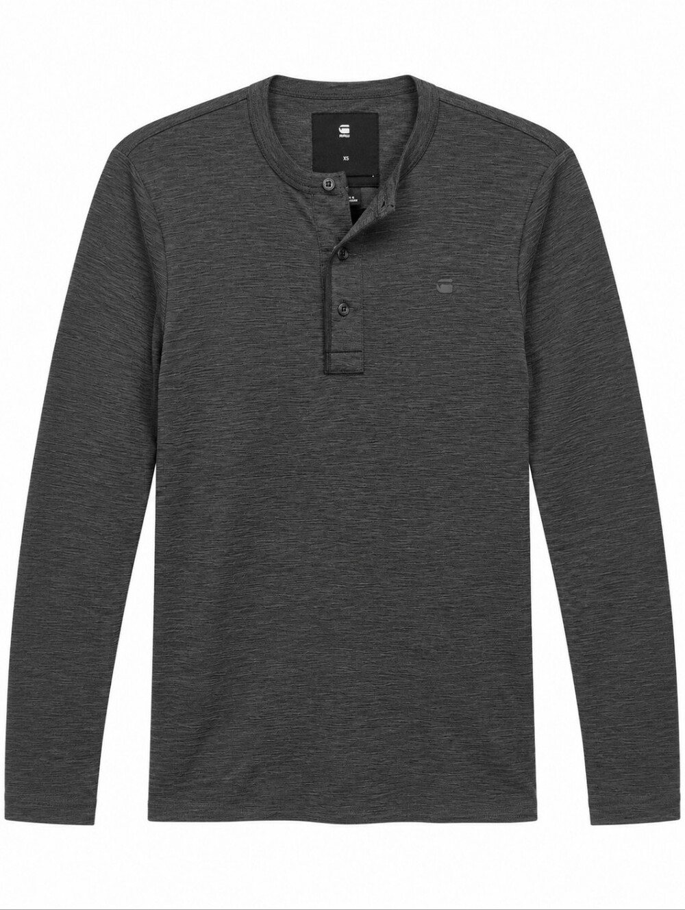 G-Star Dark Charcoal Long Sleeve Henley